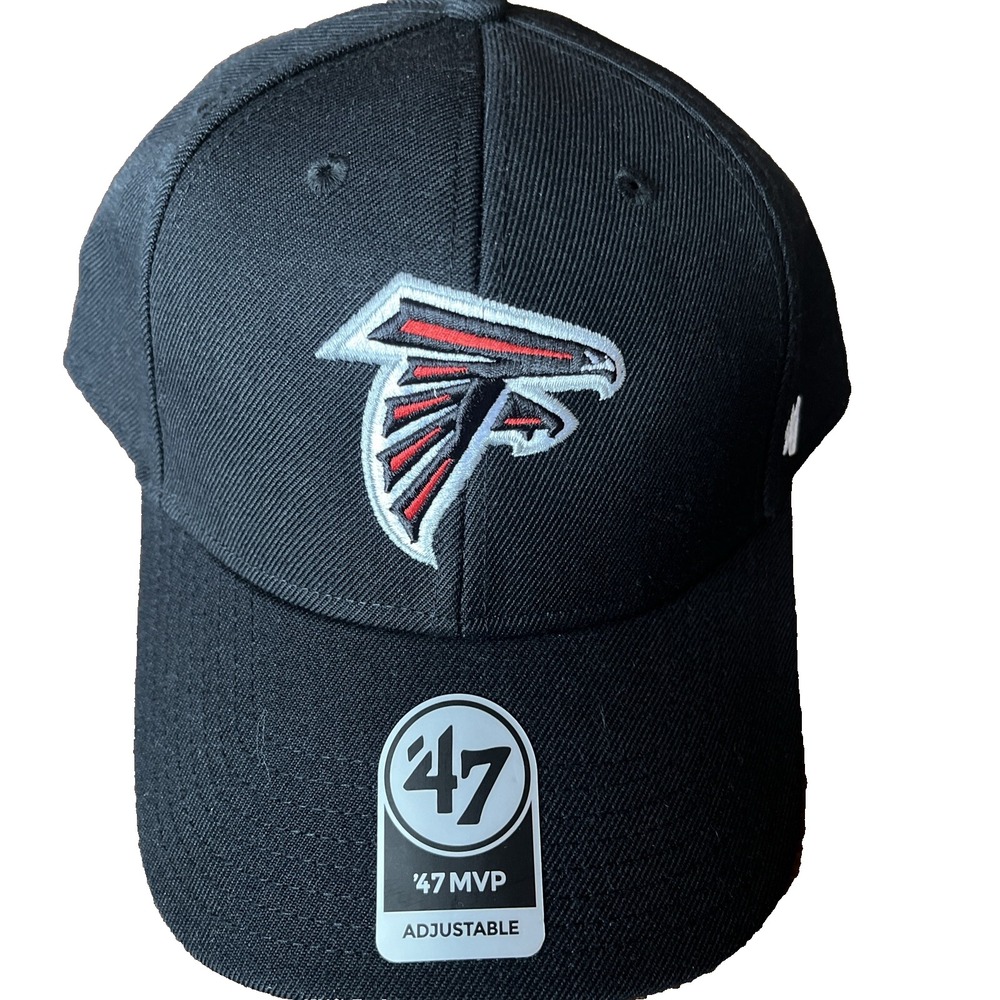 '47 Atlanta Falcons MVP Black Adjustable‎ Strap Hat Cap NWT